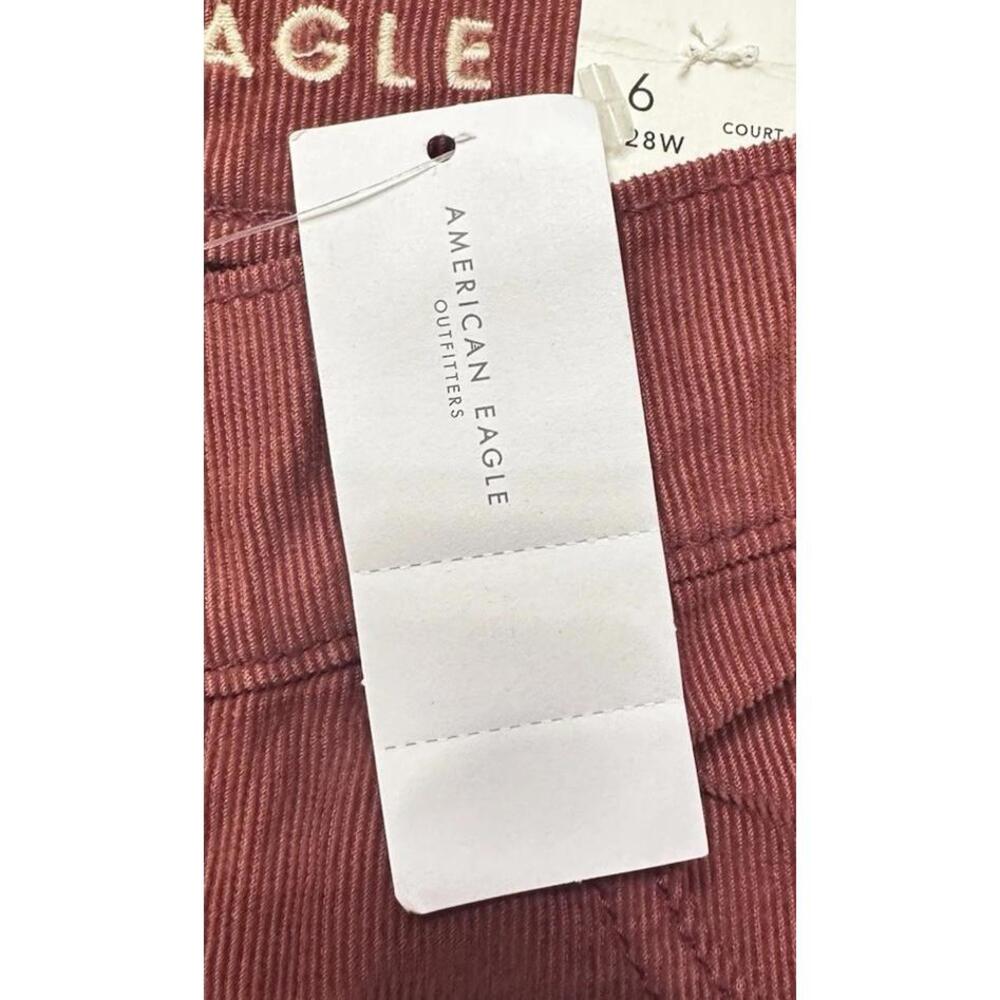 NWT American Eagle Outfitters AEO Womens Skater Corduroy Pants Size 6 Short - Picture 6 of 12